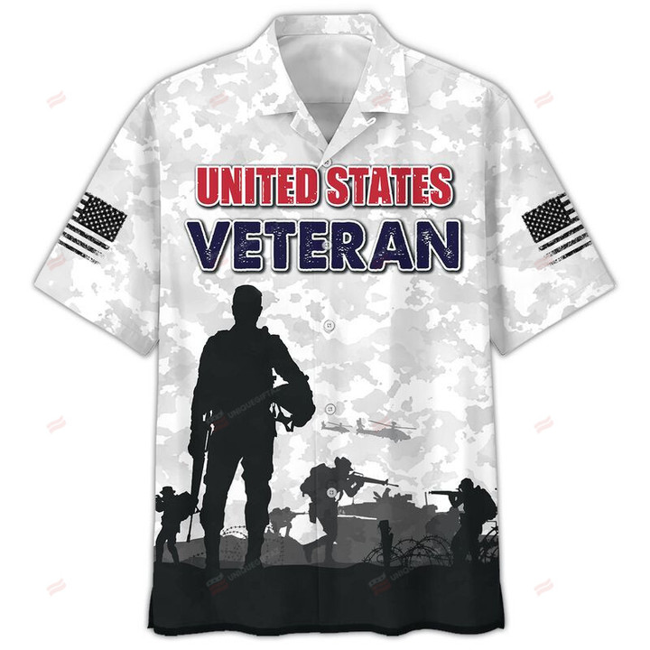 United States Veteran Hawaiian Shirt