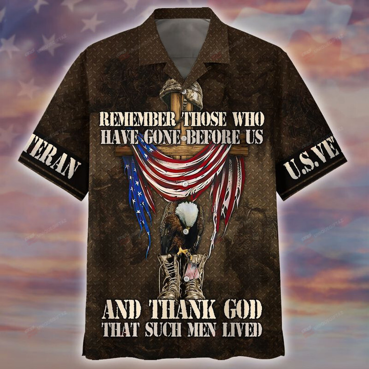Remember Those Who Have Gone Before Us Veteran Hawaiian Shirt