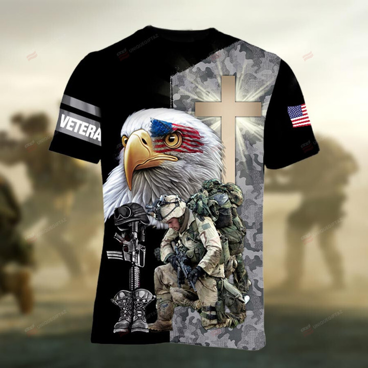 Veteran 3D T-Shirt