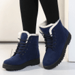 New Women Boots Winter Ankle Boots for Women Winter Shoes Female Snow Boots Botas Mujer Warm Plush Shoes Woman Plus Size 44 - menzessential