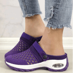 2 In 1 Breathable Lightweight Air Cushion Slip-On Walking Slipper & Sandal