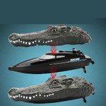 2.4G Summer Water Floating RC Crocodile Boat - menzessential