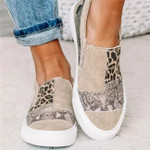 2021 New Canvas Shoes Spring Leopard Print Comfy Slip On - menzessential
