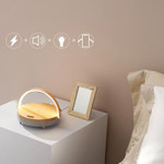 3 in 1 Bluetooth Speaker Wireless Chargers LED Lamp - menzessential