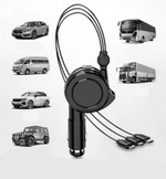 3 in 1 Multifunctional Car Charger - menzessential