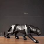 Abstract Geometric Panther
