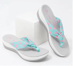 Arch support Printed Thong Sandals