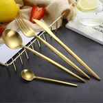 Arya Gold Cutlery Set - menzessential