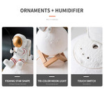 Astronaut Figurines Humidifier Night Lamp - menzessential