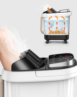 Automatic Vibration Heated Foot Massage Bath - menzessential