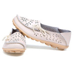 Ballet Flats Shoes Genuine Leather Comfortable Breathable Casual Style
