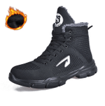BATTLE-X Indestructible Work Boots - Comfy Safety Light Weight Outdoor Steel Toe Protective Anti Smashing Work Shoes Men Puncture Proof Sneakers - TrendyCustom.com