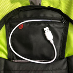 Biker Friendly Wireless Turn Signal Backpack - menzessential