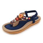Bohemian Gemstone Beaded Beach Summer Sandals