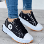 Canvas Shoes Women Fashion Trainers - menzessential