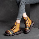 Cool thick-soled increased Martin boots - menzessential