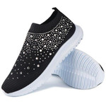 Crystal Breathable Orthopedic Slip On Walking Shoes - menzessential