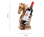 Decoration Horse Head Wine Rack - menzessential