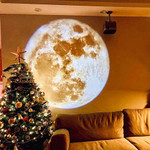 Earth Moon Decoration Rotatable Projector - menzessential