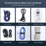 Easy Cable Cord Organizer - menzessential