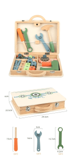 Educational Wooden Workshop Tool Toy Set
