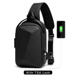 Elegant Anti-Theft USB Travel Backpack