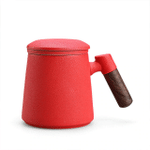 Elegant Creative Ceramic Tea Mug with Filter