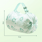 Foldable Colorful Flower Reusable Shopping Bag