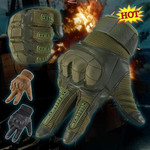 Full Finger Gloves - Hard Knuckle Fire Resistant Water Proof Carpal Tunnel Brace Green Black Khaki S M L XL Durable Mitten - TrendyCustom.com