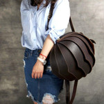 Handmade Leather Beetle Unisex Bag - menzessential