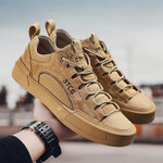 Handmade Leather Outdoor Casual Men Sneakers - menzessential