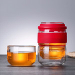 High Borosilicate Glass Tea Water Separation Cup - menzessential