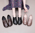 Hollow Genuine Soft Slip-on Leather Shoes