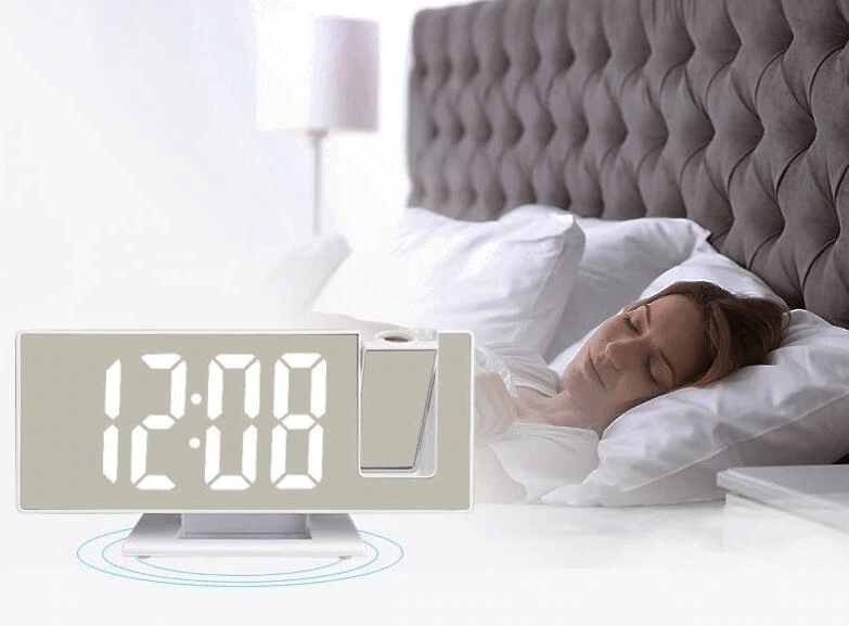 LED Projection Multifunctional Digital Alarm Clock