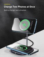 Magnetic Wireless Charger Phone Stand - menzessential
