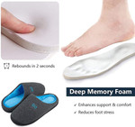 Men Slippers Memory Foam House Shoes Comfortable