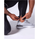 Men Sports Breathable Fitness Zipper Style Jogger Sweatpants