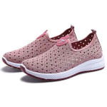 Mesh Shoes Breathable Comfortable Women Walking Slip-on - menzessential