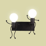 Mini Man Robot Art Wall Lamp - menzessential