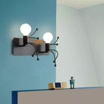 Mini Man Robot Art Wall Lamp - menzessential