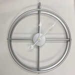 Modern Double Ring Iron Wall Clock - menzessential