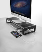 Monitor Stand With USB Port Charger - menzessential