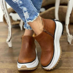 New Women's Platform Ankle Boots - menzessential