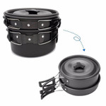 Non-stick Outdoor Camping Cookware Picnic Cooking Set - menzessential