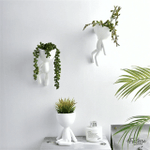 Nordic Hanging Miniature Human Flower Pots