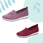Orthopedic Breathable Mesh Hollow Soft Loafer Casual Shoes - menzessential