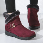 Orthopedic Women Ankle Boots Fur Lined Super Warm Winter Comfortable Shoes - menzessential