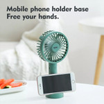 Phone Holder Mini Handheld Fan - menzessential