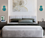 Post Modern Turquoise Elegant Wall Lamp - menzessential