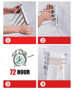 Punch Free Rotating Towel Holder